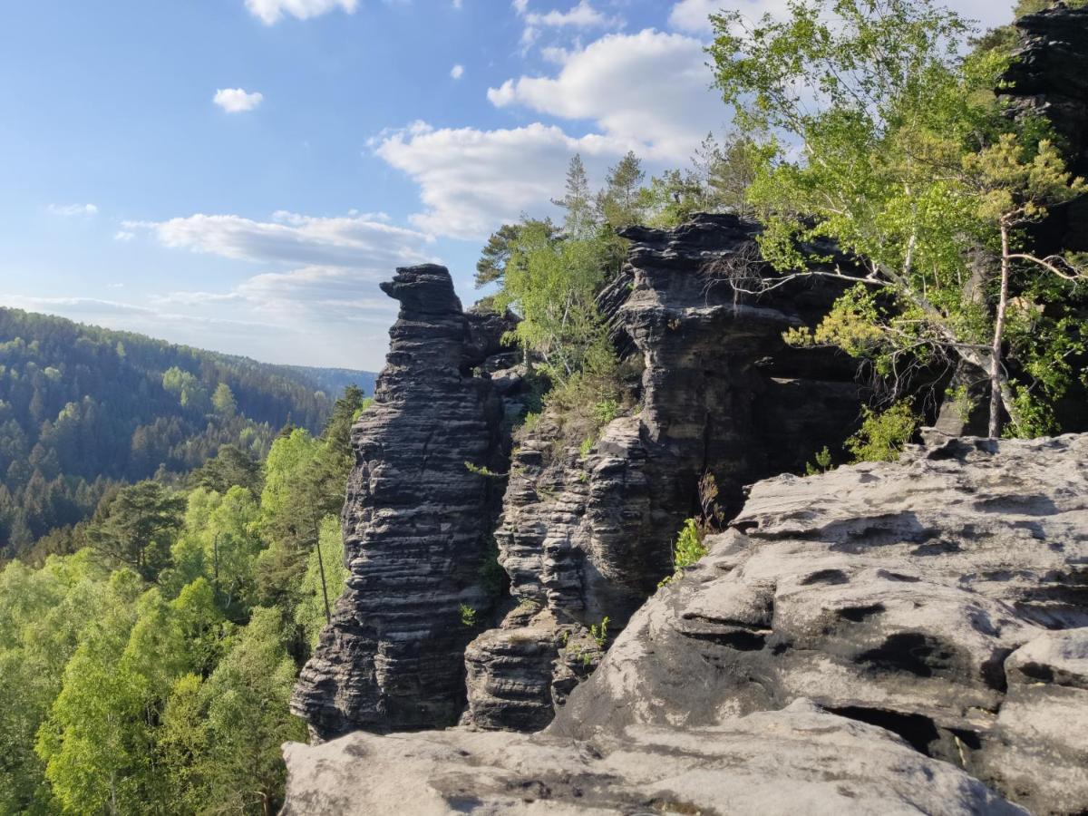 Ferienwohnung Bastei Rosenthal-Bielatal Zewnętrze zdjęcie