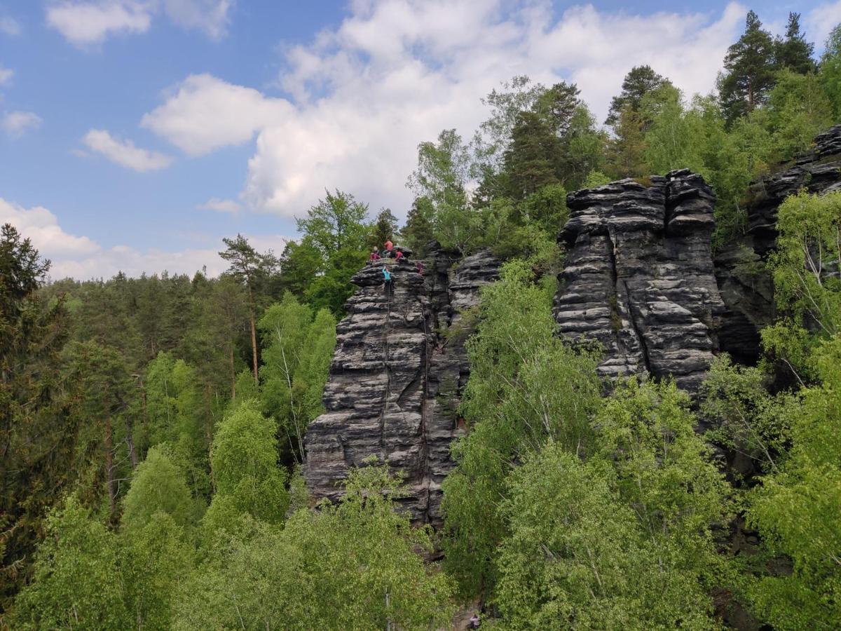 Ferienwohnung Bastei Rosenthal-Bielatal Zewnętrze zdjęcie